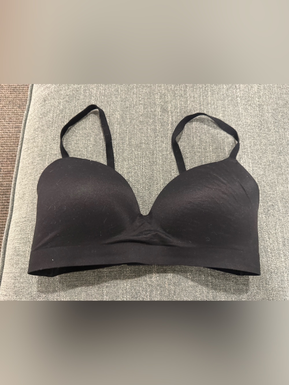 Soma Black Seamless Lightly Padded Everyday Bra